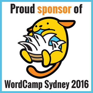 Proud sponsor of WordCamp Sydney 2016 badge white background 300x300 px